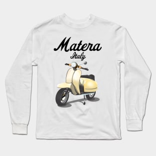 Matera Italy Vintage travel poster Long Sleeve T-Shirt